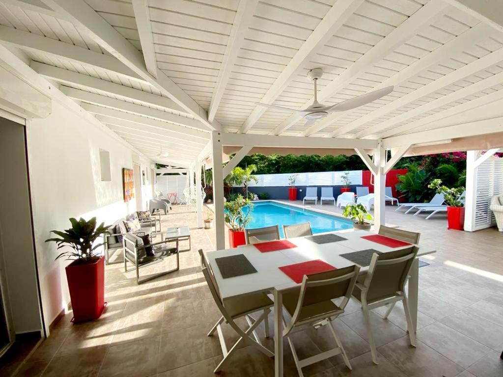 Villa Bikini - Sans Vis A Vis - Bien Ventillee Saint-Francois  Luaran gambar